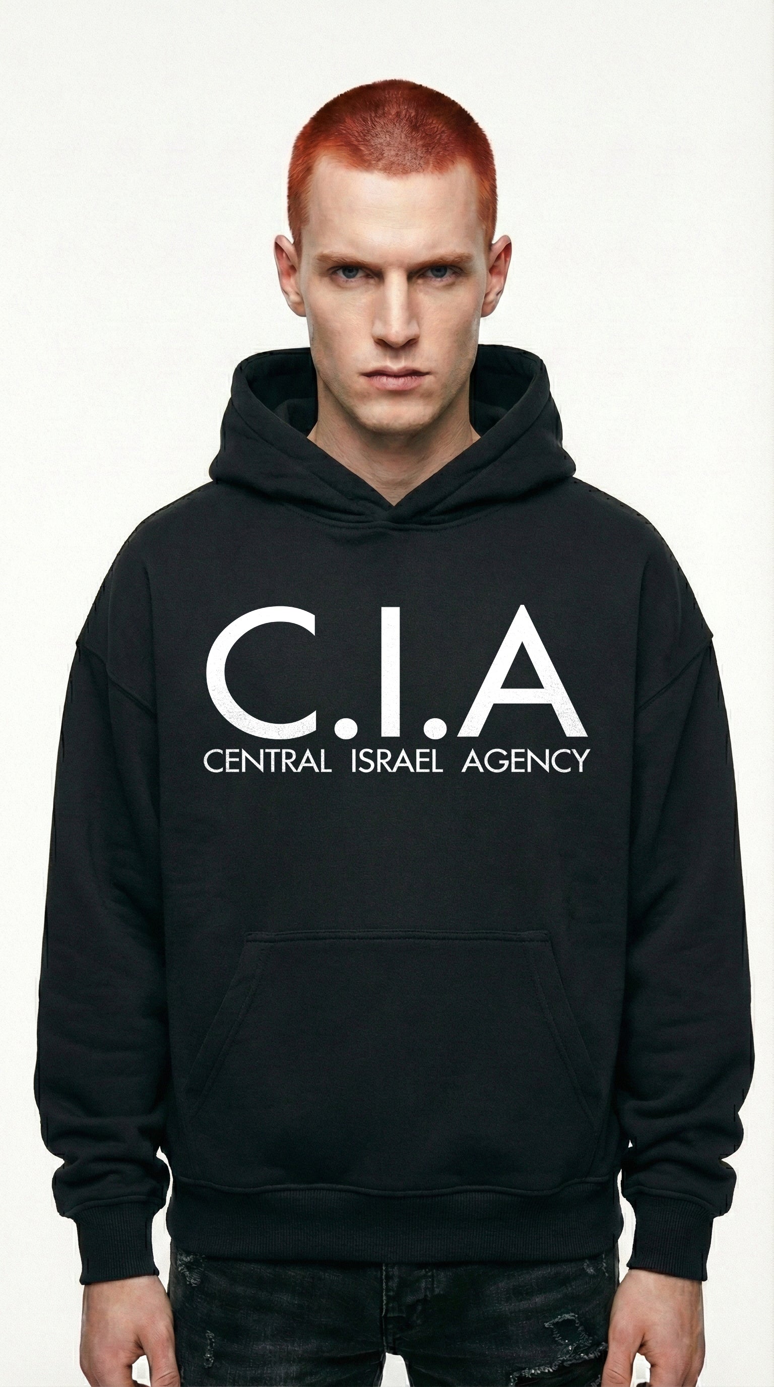 C.I.A Central Israel Intelligence Agency Hoodie